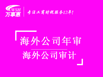 海外公司審計(jì)代辦_海外公司做賬報(bào)稅_代理海外記賬-萬(wàn)事惠海外服務(wù)